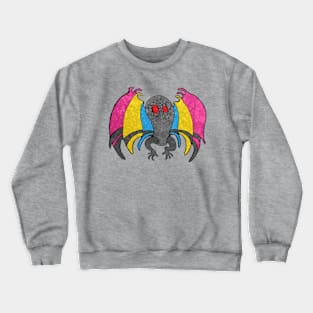 Pansexual Mothman Crewneck Sweatshirt